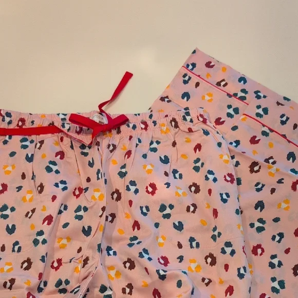 NWT Bed Head Classic Cotton Long Sleeve Pink Pajamas- Fierce Pattern, Size M - Picture 6 of 10